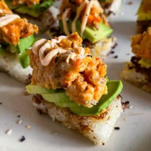 Spicy Tuna Crispy Rice Sushi