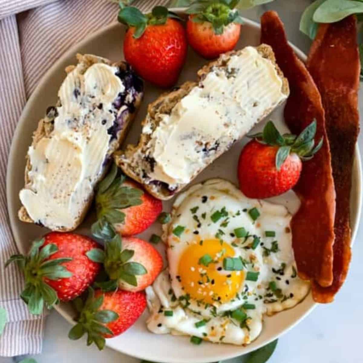 simple vegan blueberry bread