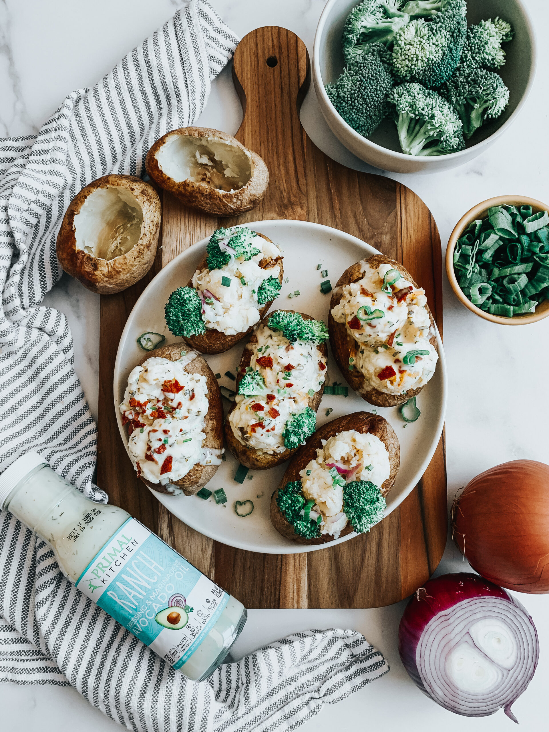 Gluten Free Baked Potato (dairy free, vegan)