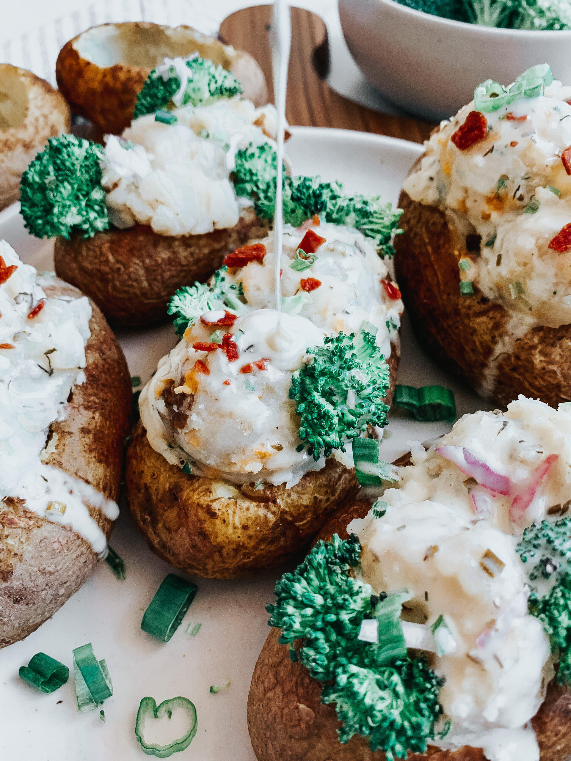 Gluten Free Baked Potato (dairy free, vegan)