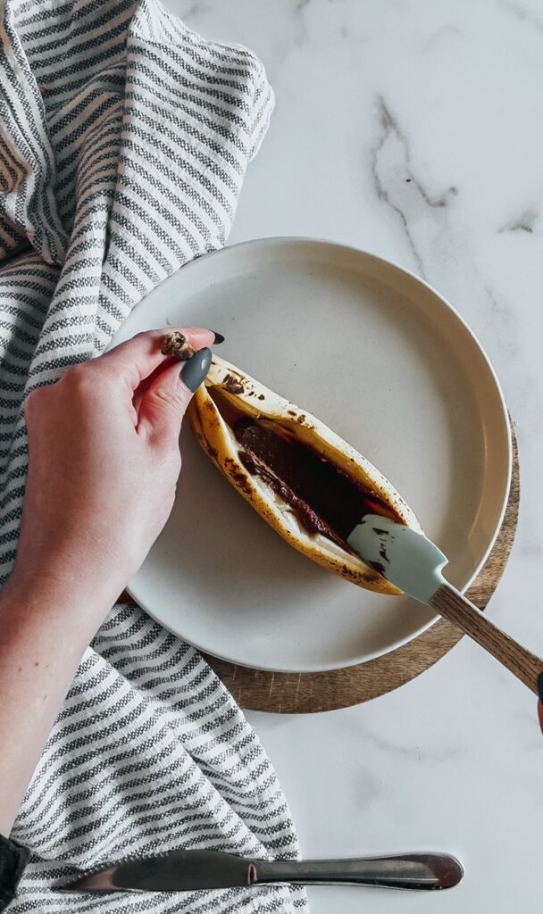 Air Fryer Breakfast Banana Split - Skinnytaste