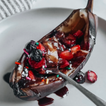 healthy banana split