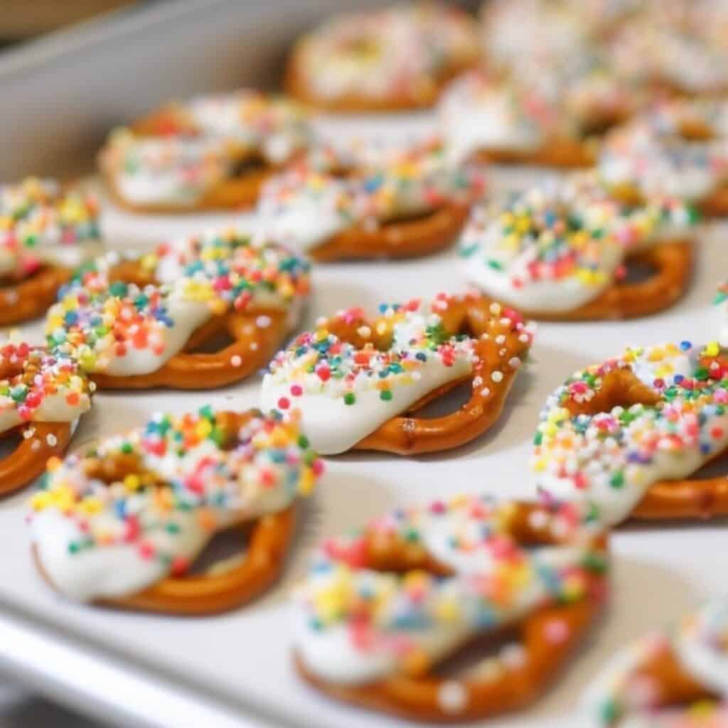 Homemade Yogurt Covered Pretzels Recipe