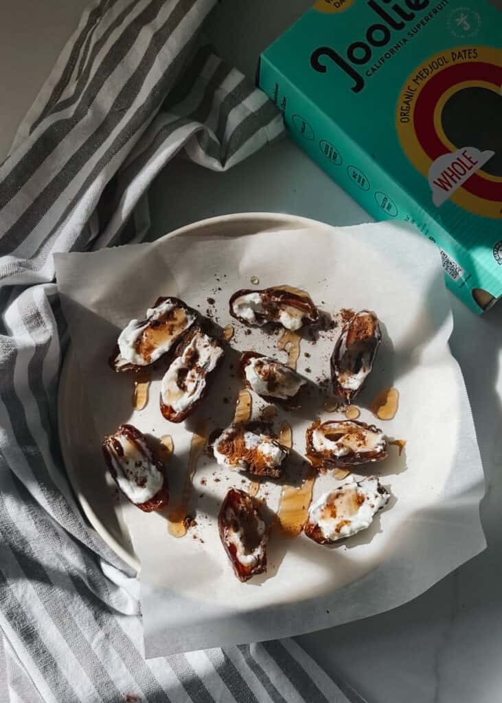 yogurt covered dates