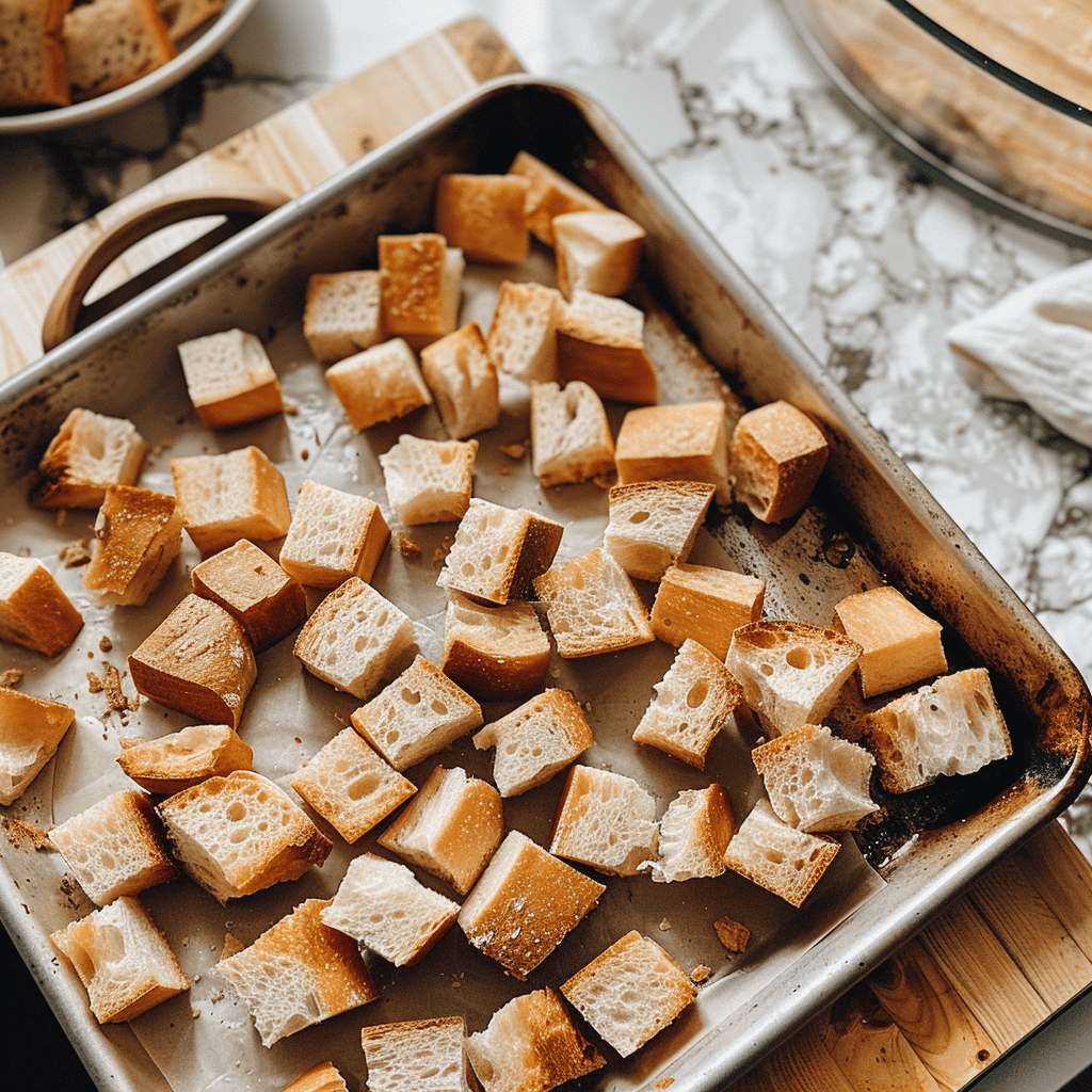 easy vegan croutons