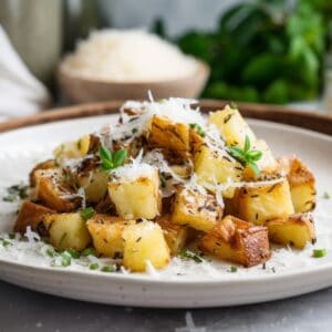 crispy crunchy Parmesan Potatoes