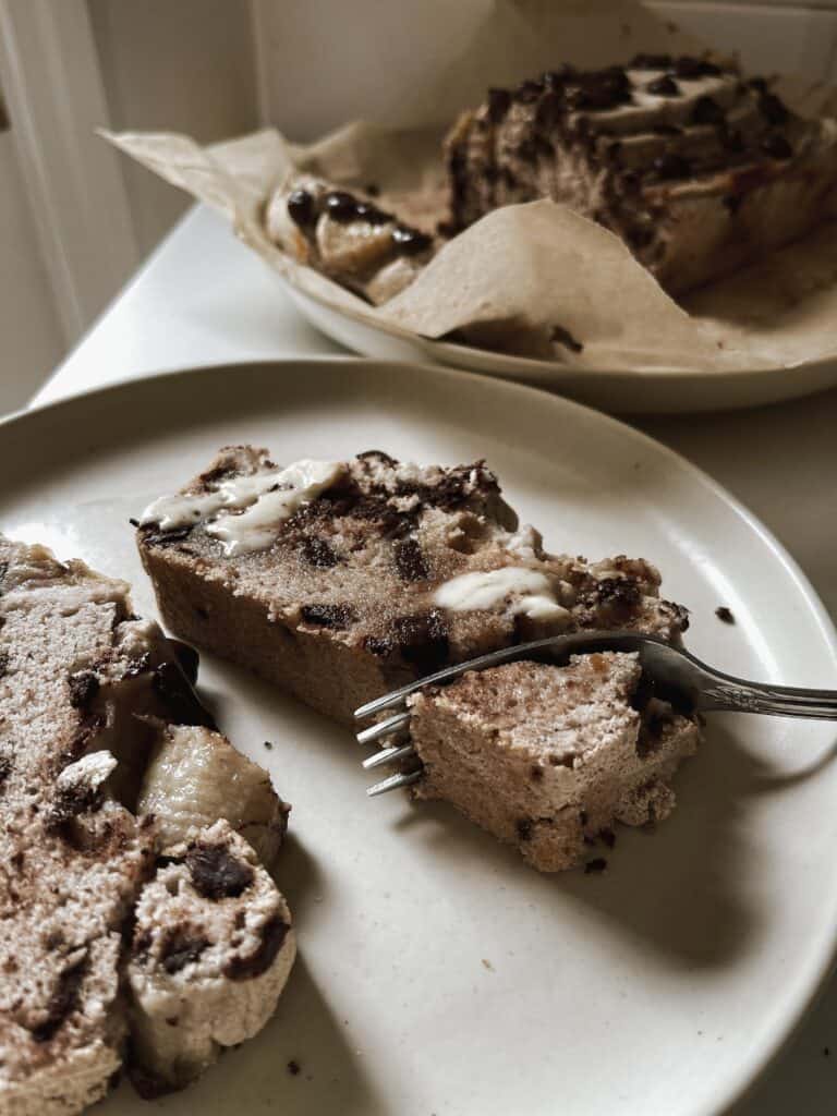 Chocolate Chip Pancake Bread