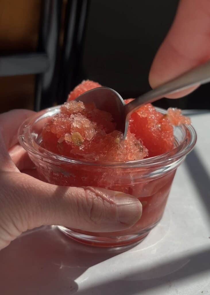 watermelon italian ice