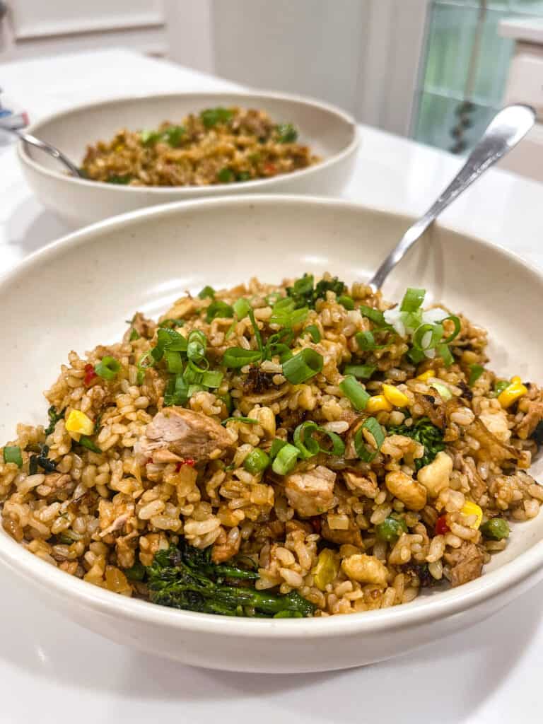 Healthy fried rice
