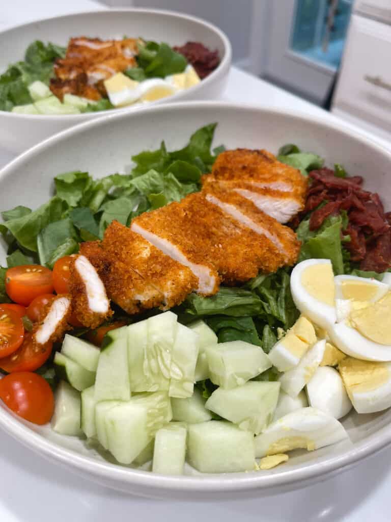 Crispy Chicken Cobb salad 