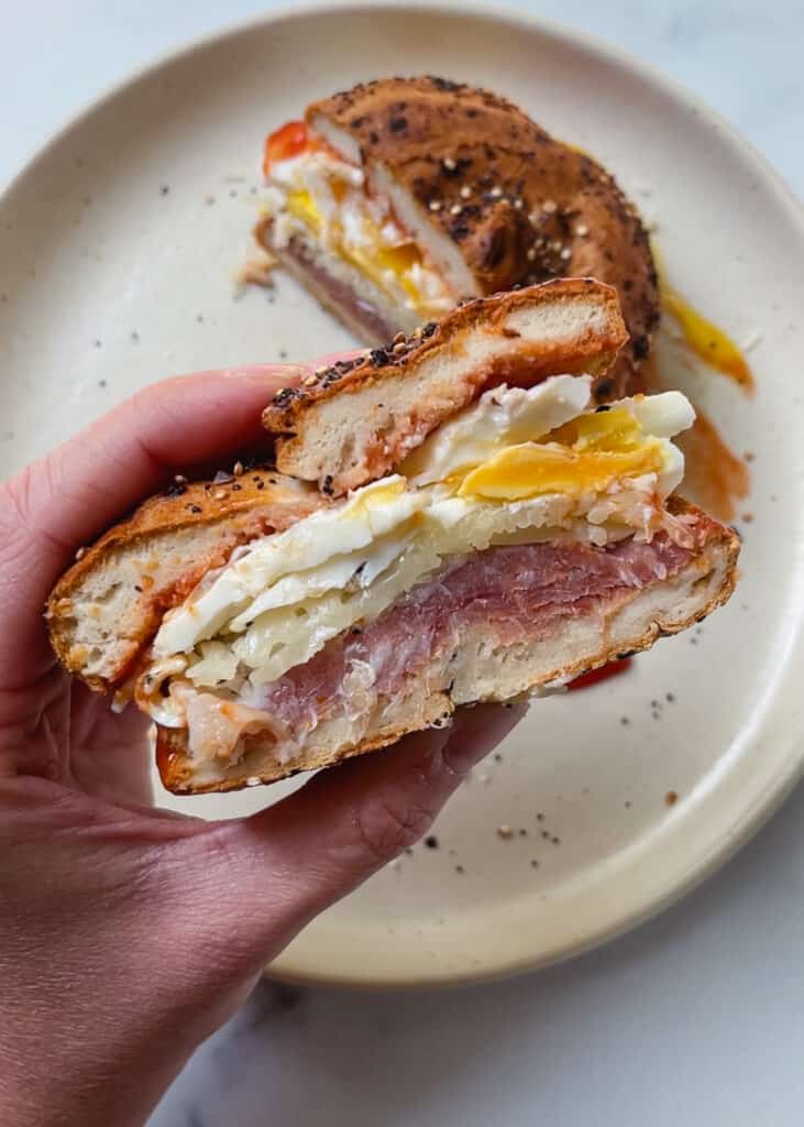 Prosciutto Breakfast Sandwich