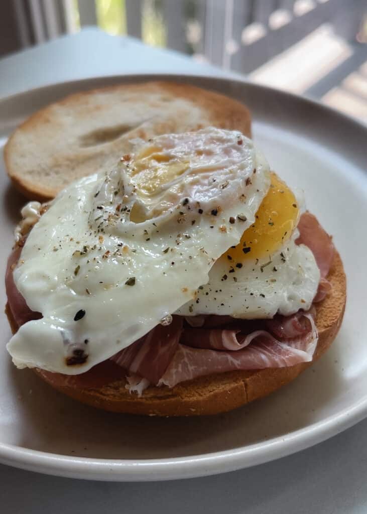 Prosciutto Breakfast Sandwich