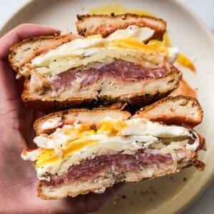 PROSCIUTTO BREAKFAST SANDWICH