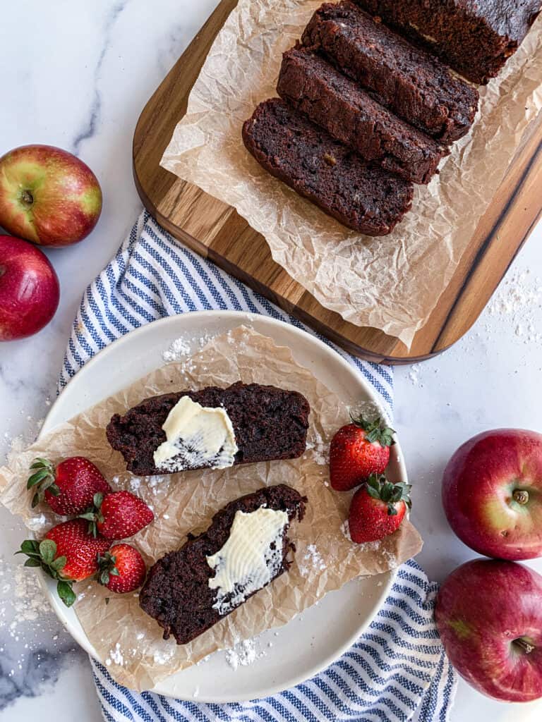 pumpkin chocolate bread with chococlate cake mix