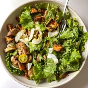 chicken sausage salad