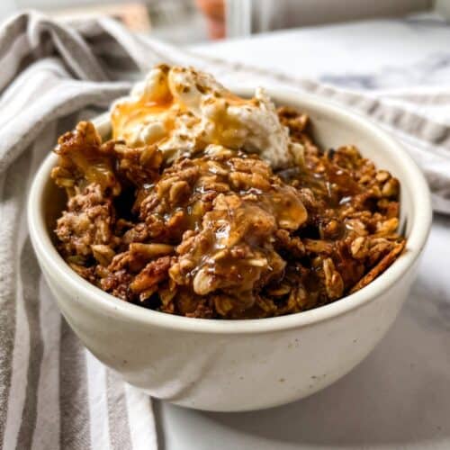 gluten free apple cobbler
