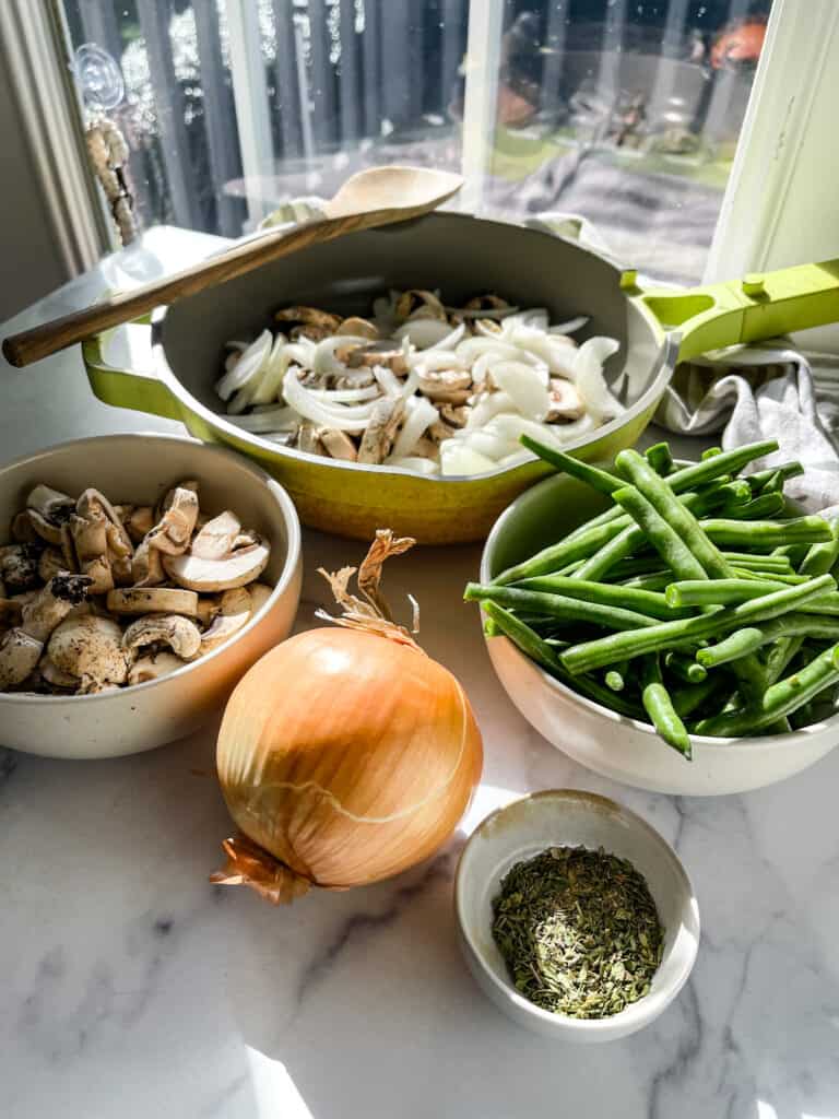 green bean casserole ingredients