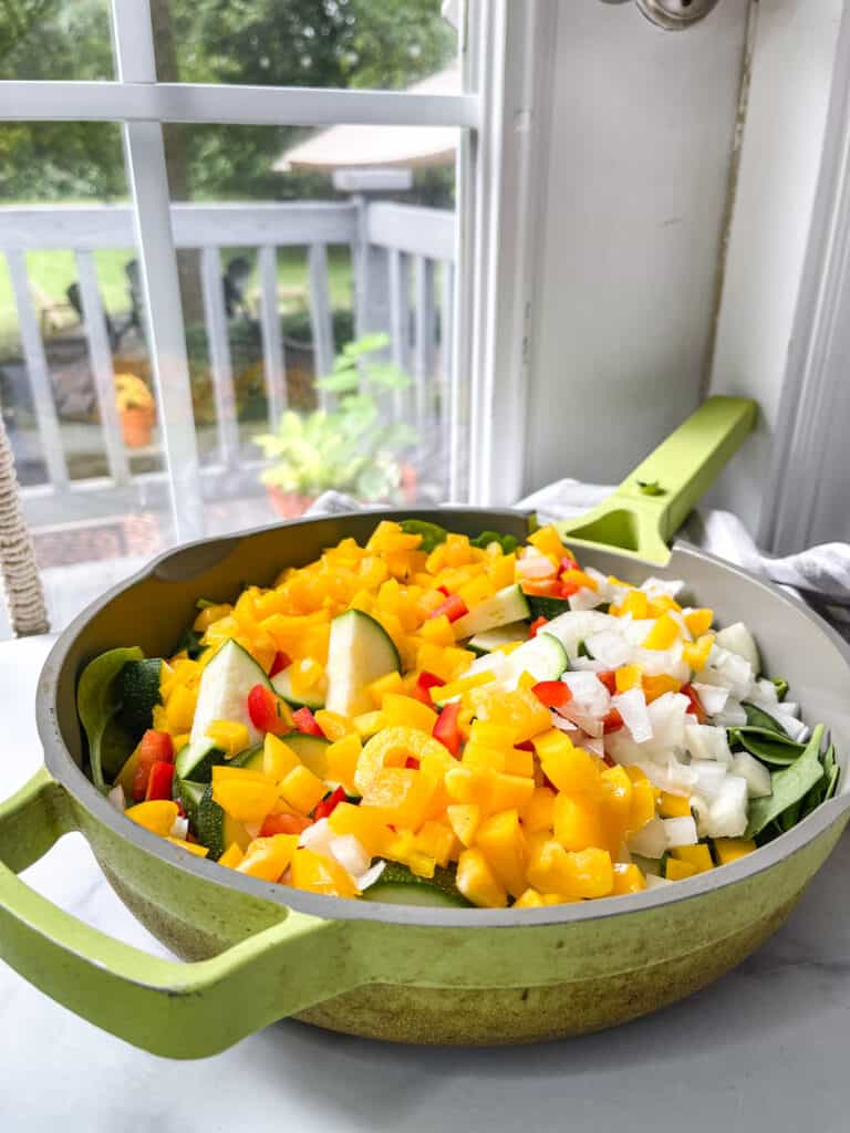 Thai coconut curry rice skillet