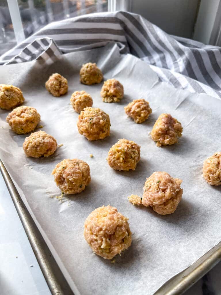 gluten free chicken meatballs