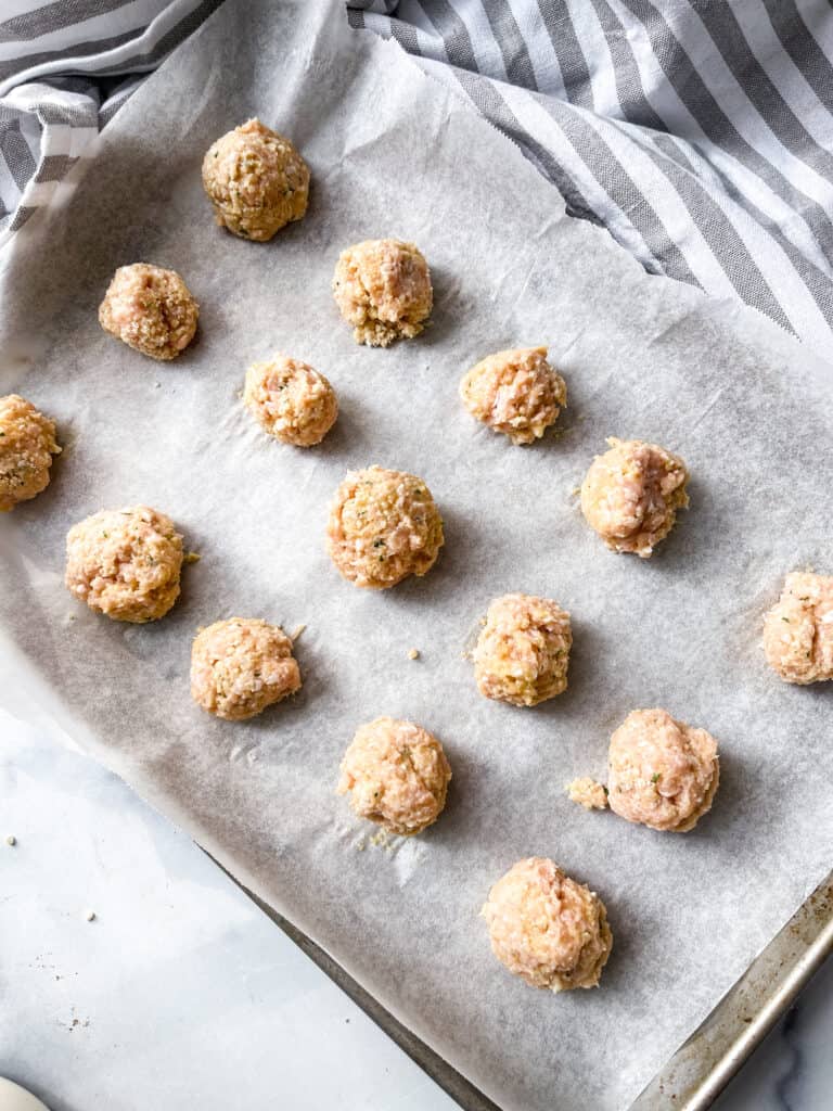 gluten free chicken meatballs