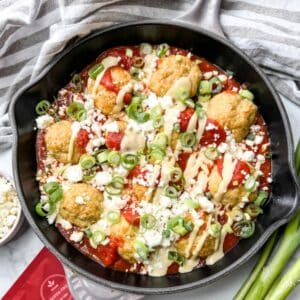 Moroccan Meatball Skillet