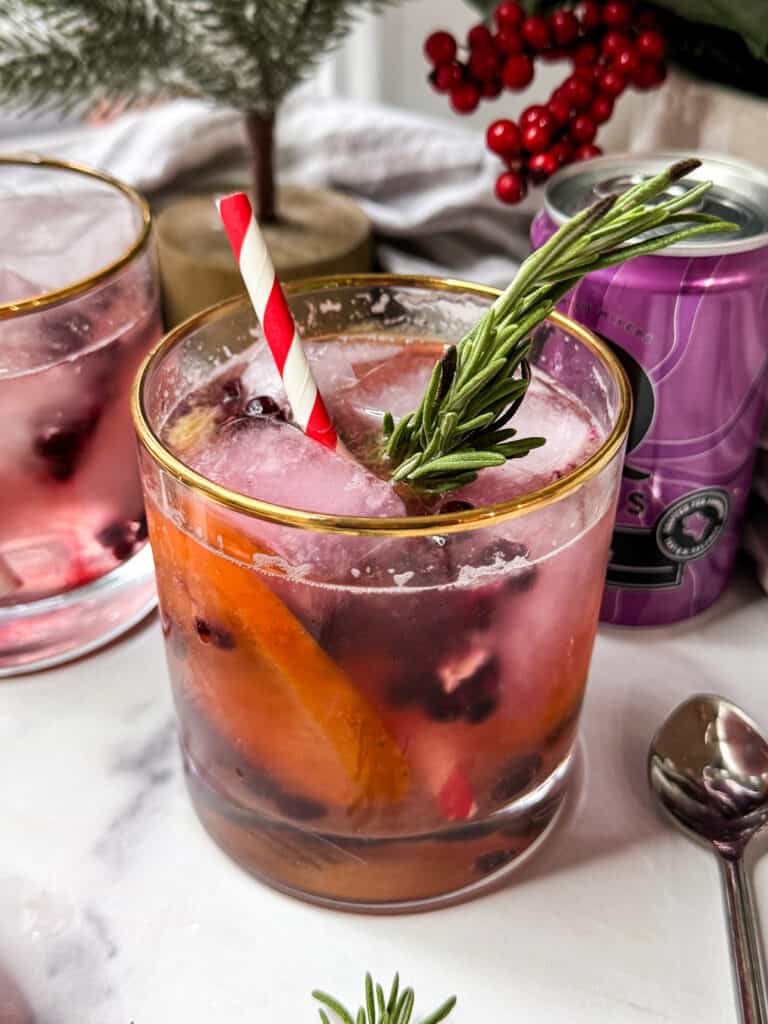Persimmon and Pomegranate Moscow Mule