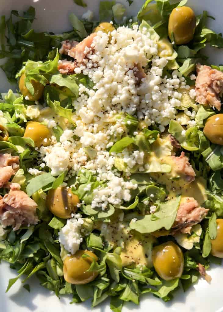 Arugula Caesar Salad