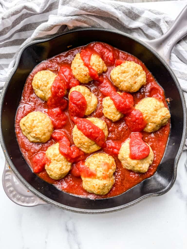 Moroccan Meatball Skillet