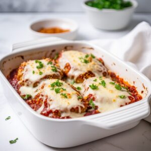 low carb chicken parmesan