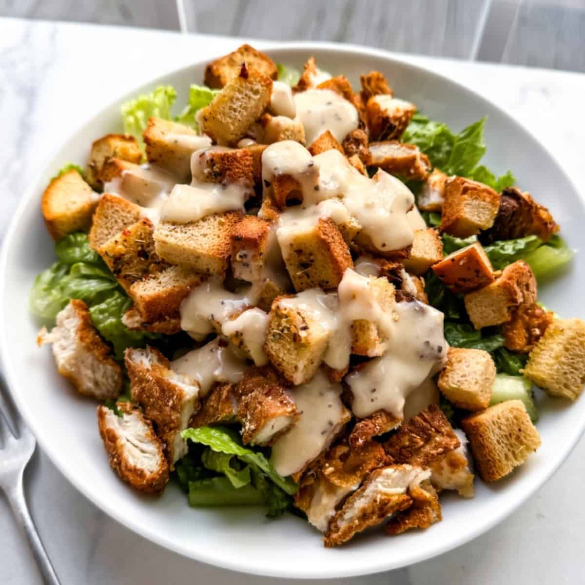 Dairy Free Caesar Salad