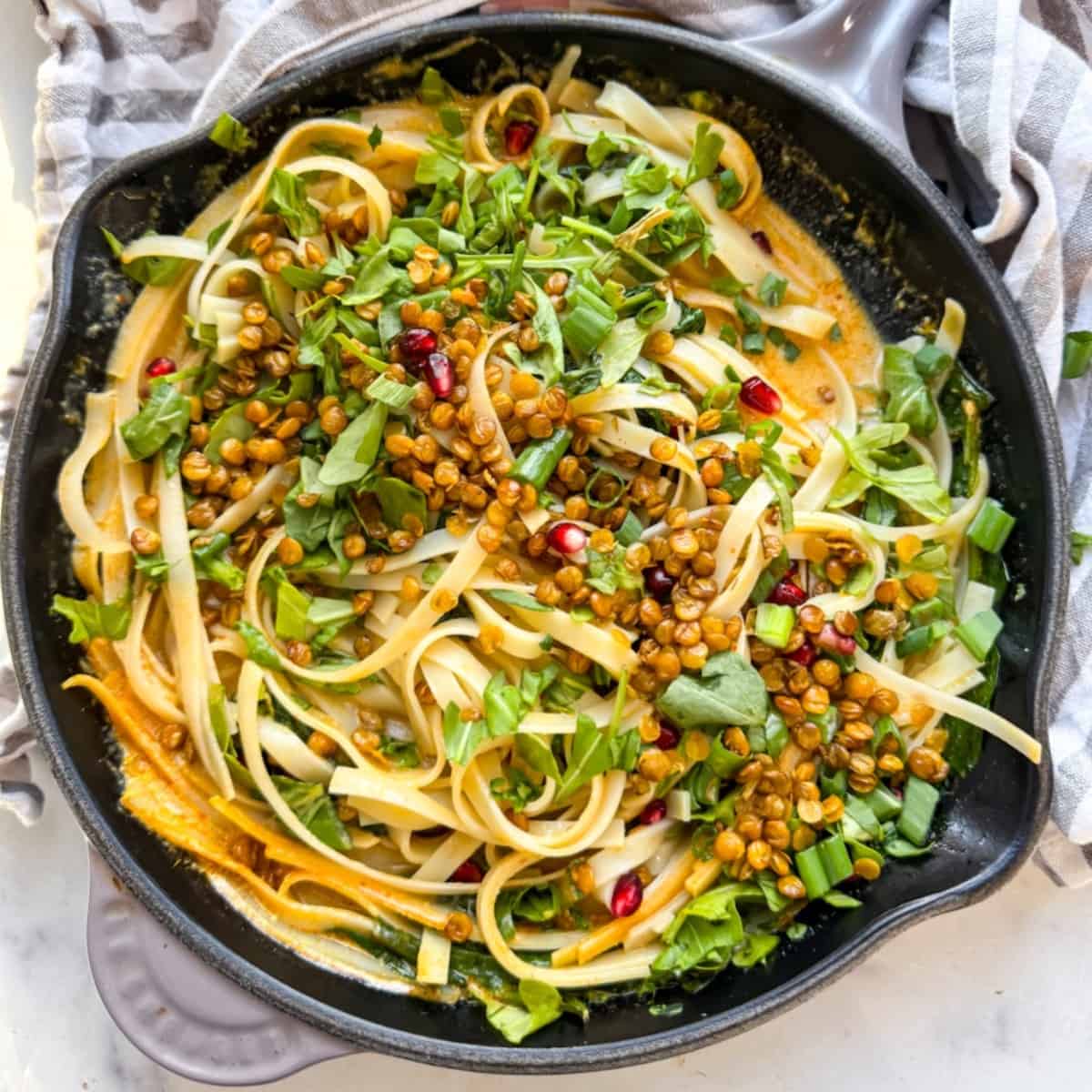 gluten free coconut curry noodles