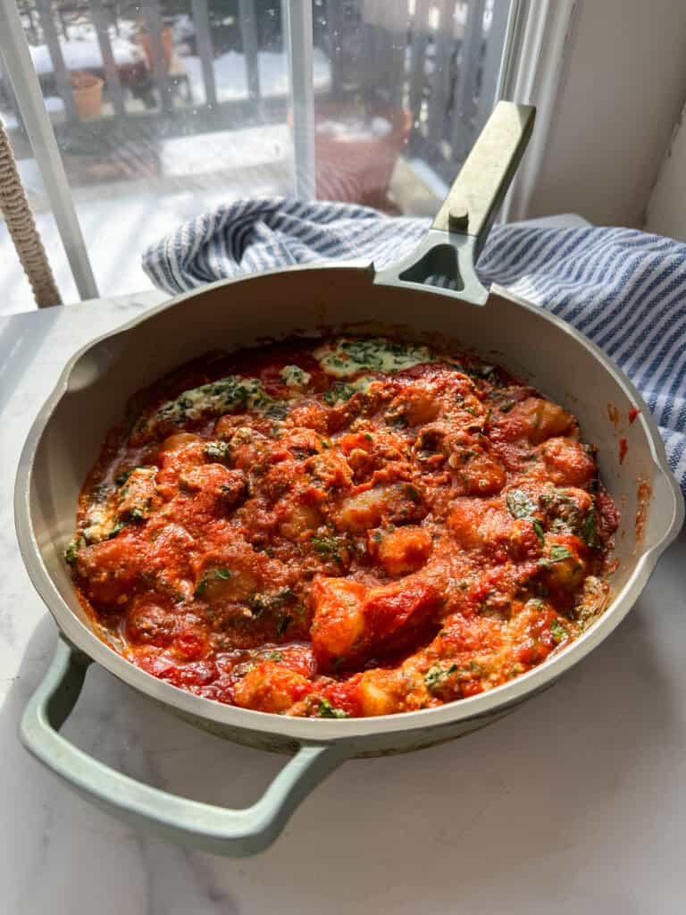 gnocchi with tomato sauce

