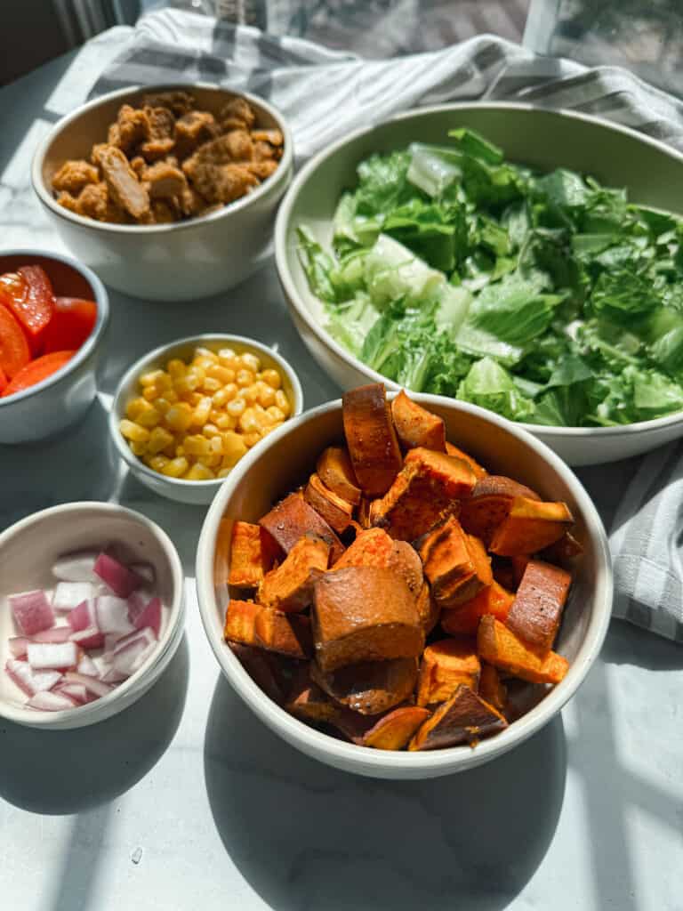 Chicken BBQ Salad Recipe (Gluten Free)