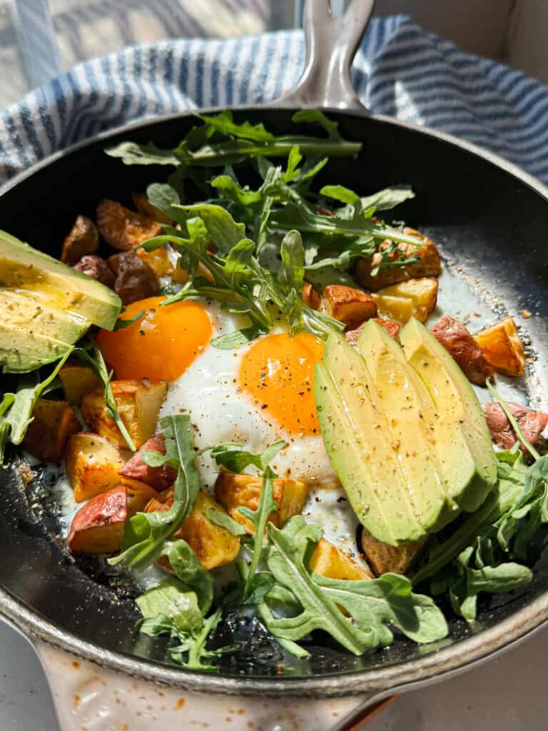 Egg and Potato Skillet Recipe (Gluten Free)