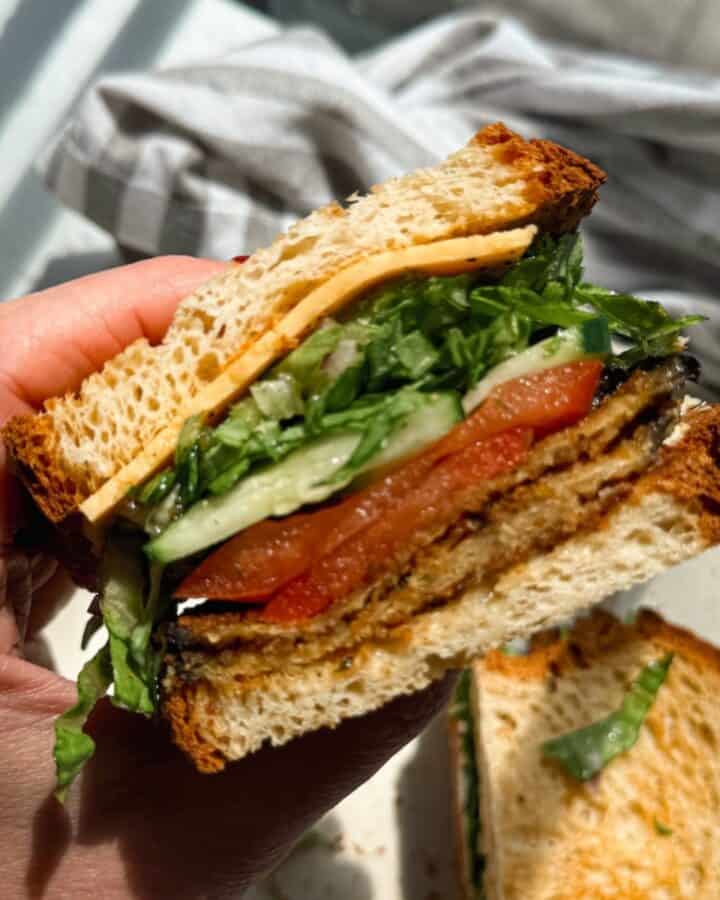 eggplant sandwich