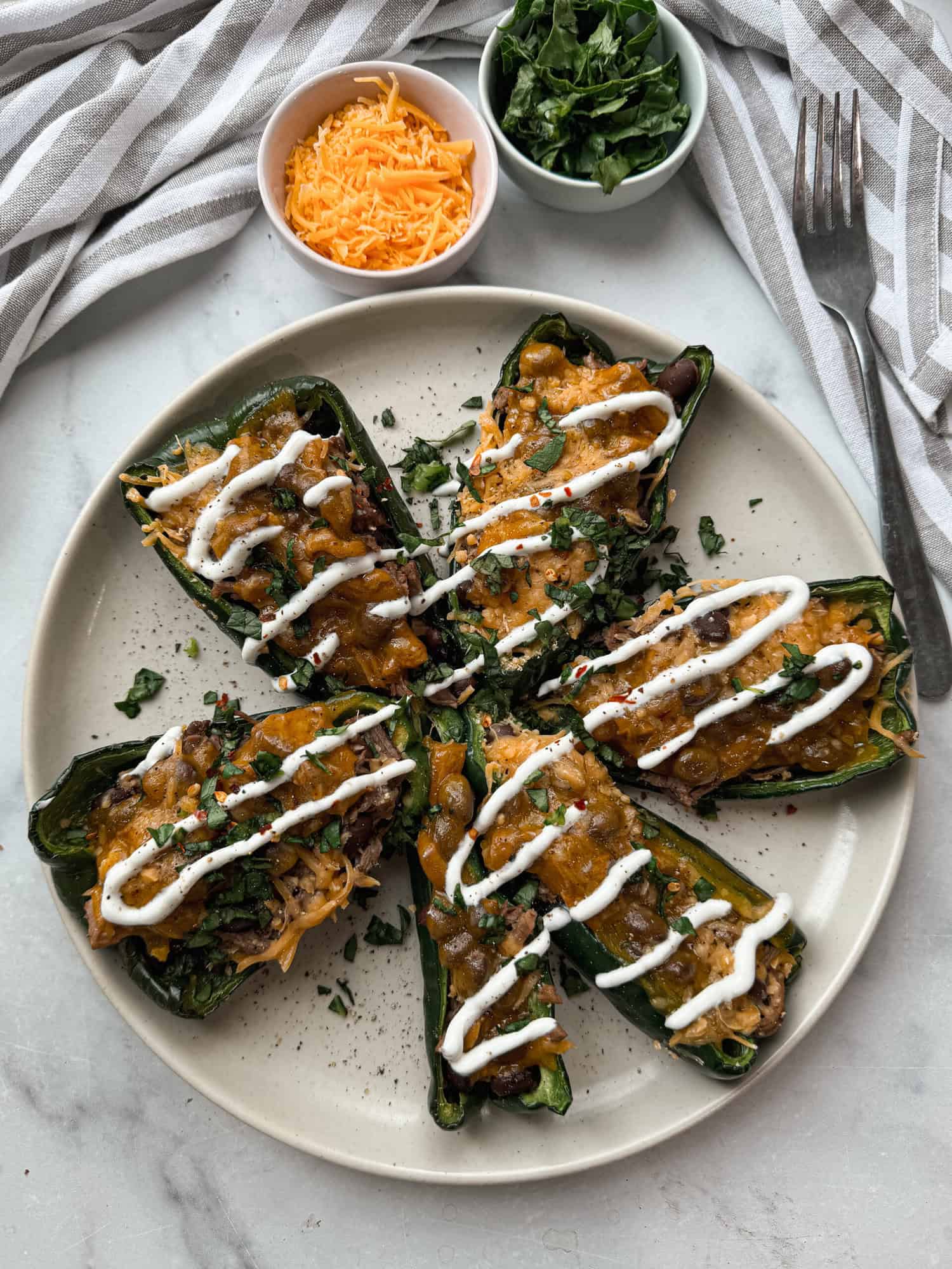 Stuffed Peppers Without Rice