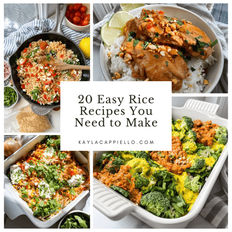 20 Easy Weeknight Rice Recipes You Need To Make