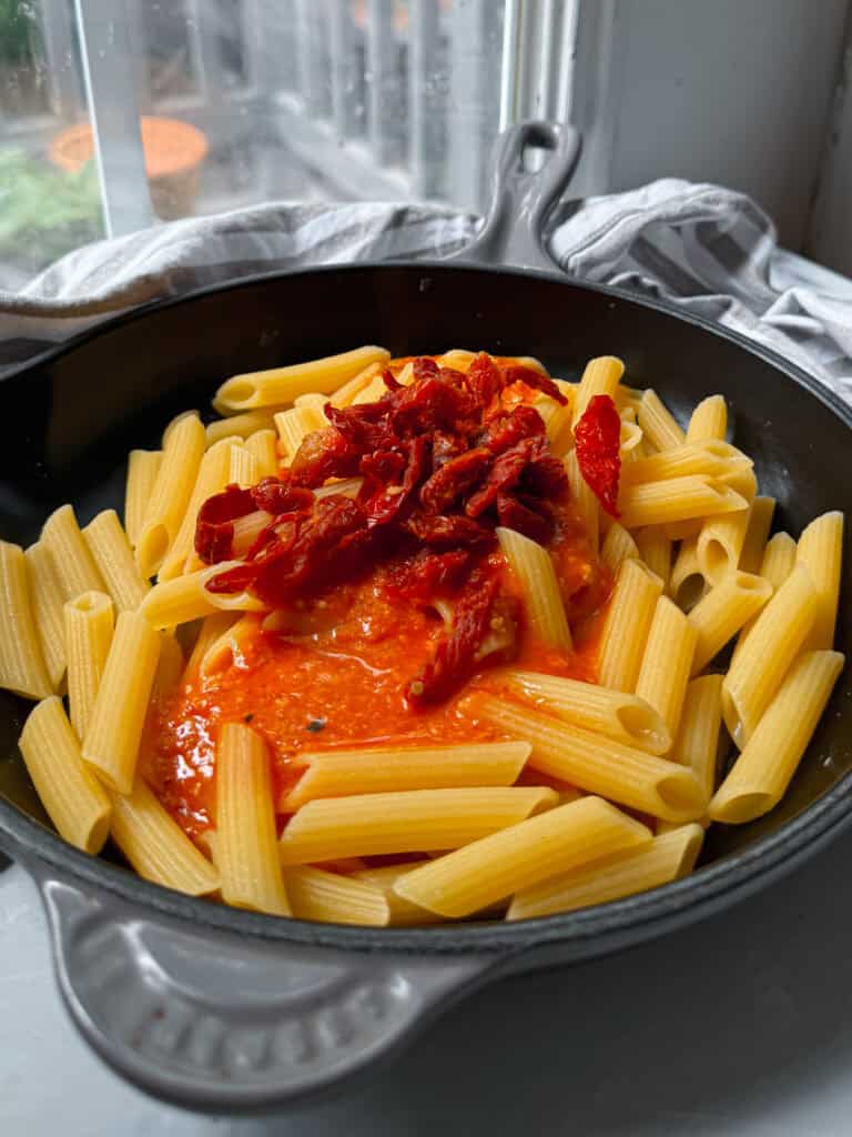 Pasta With Romesco Sauce