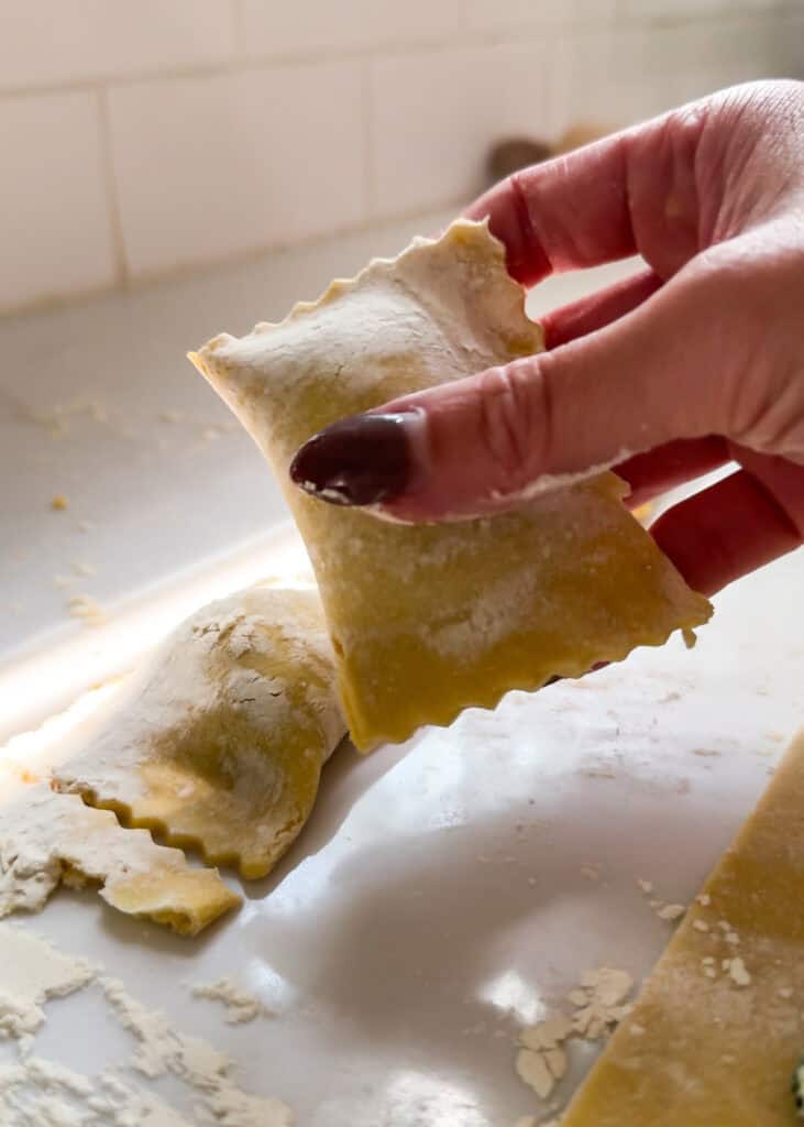 Gluten free ravioli