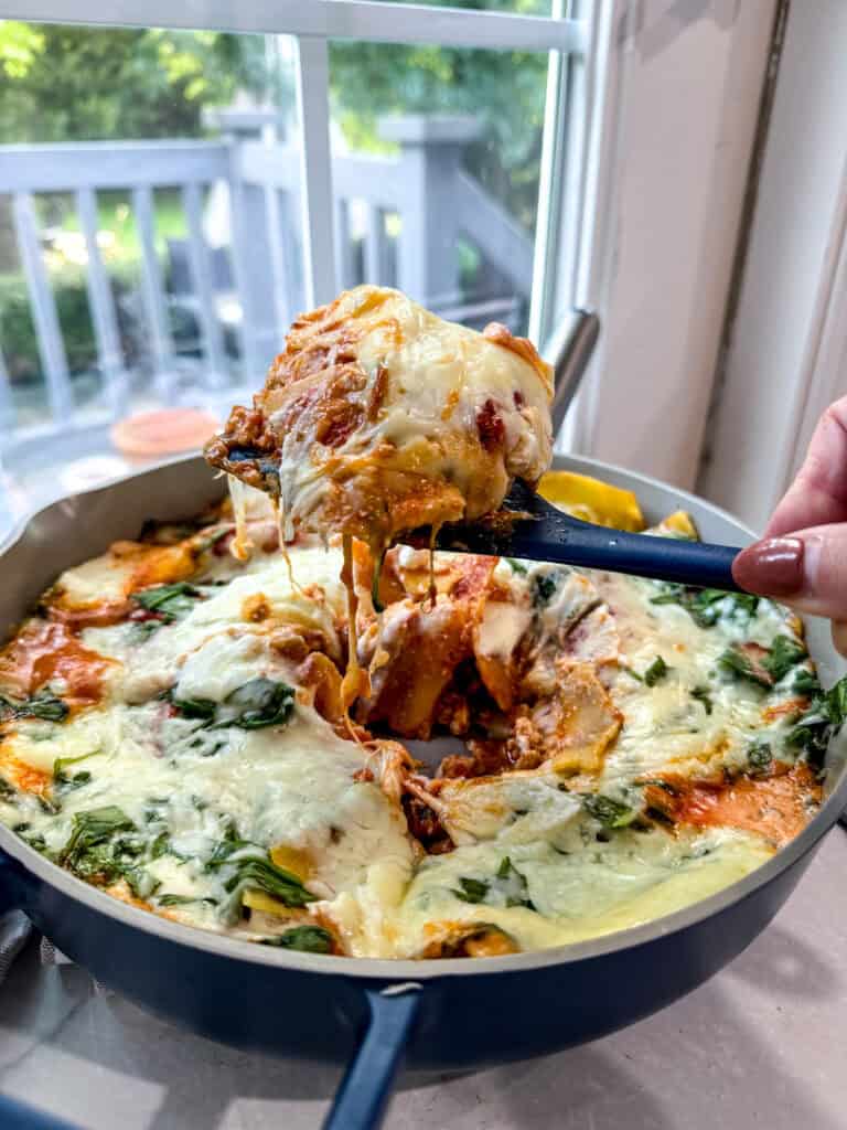 30-MINUTE DECONSTRUCTED LASAGNA (GLUTEN FREE OPTION)
