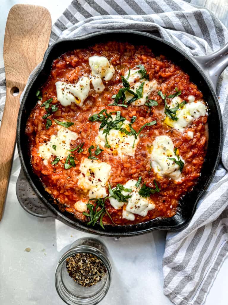 GLUTEN FREE RISOTTO WITH TOMATOES
