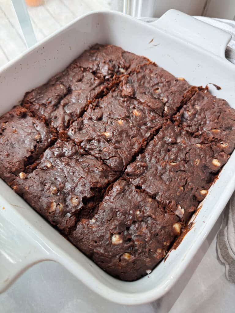 high protein brownies