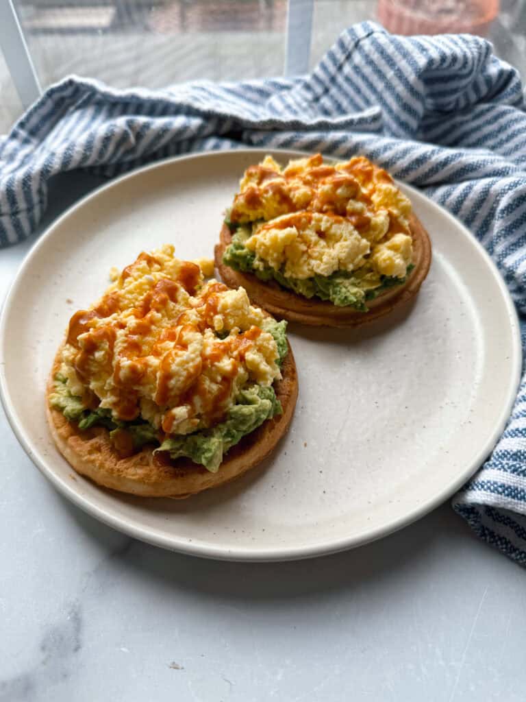 Scrambled Egg Avocado Toast