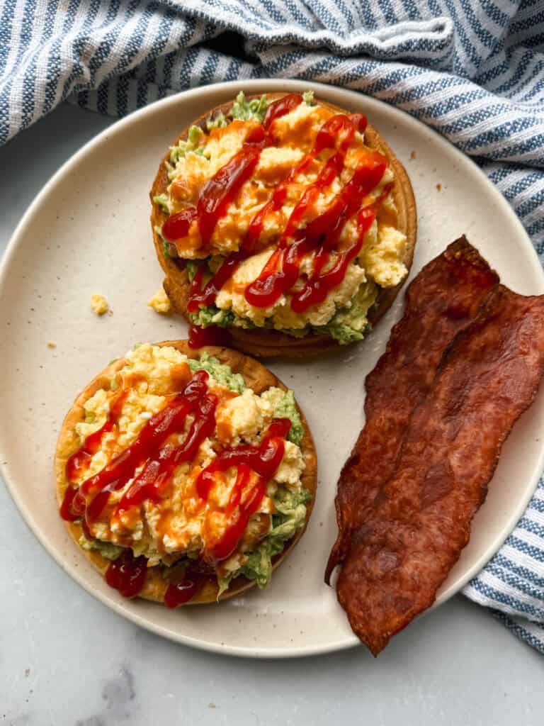 Scrambled Egg Avocado Toast