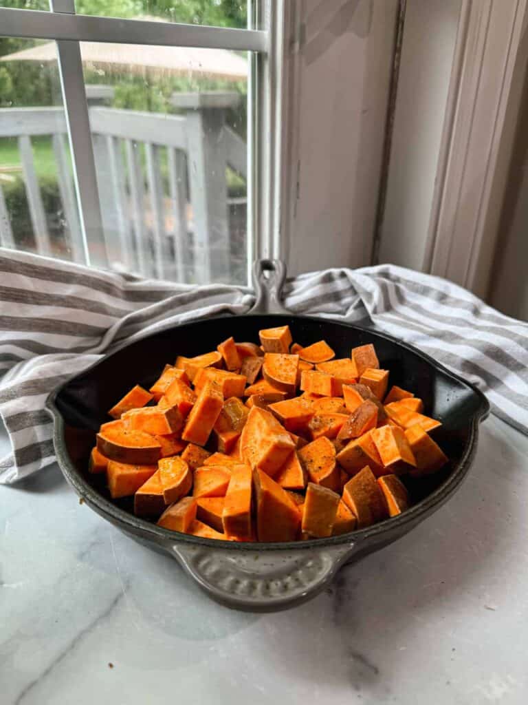 One Pan Chicken Sweet Potato Recipe