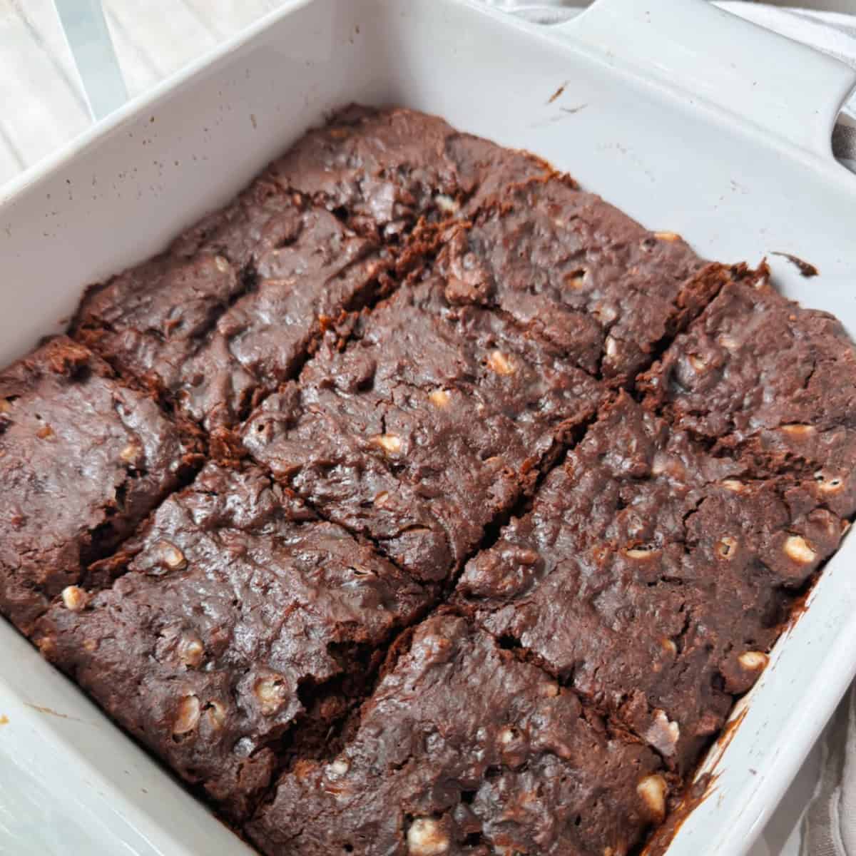 high protein brownies