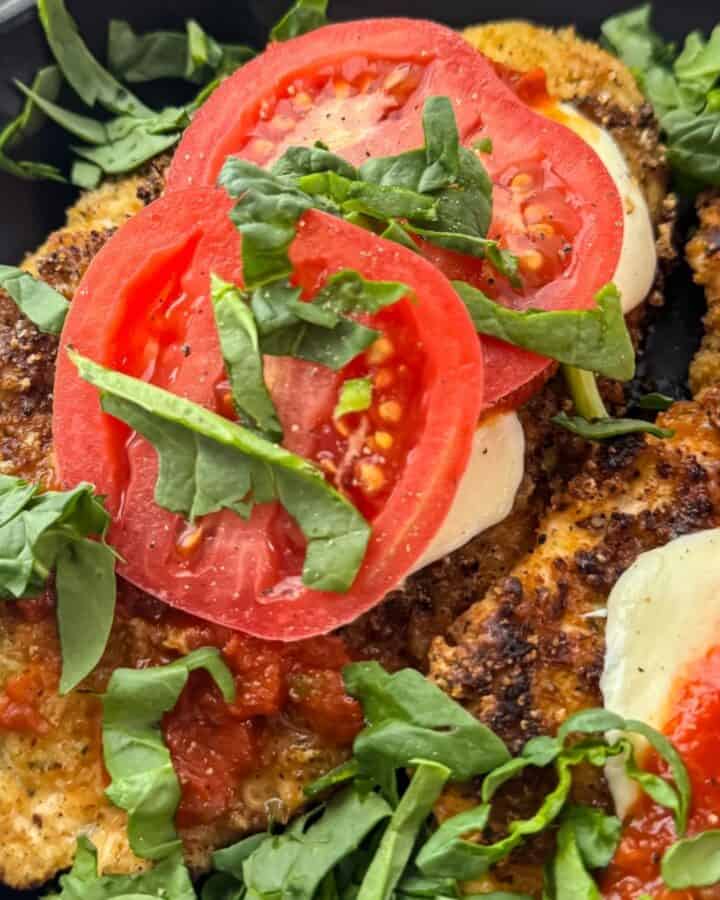 Baked Chicken Caprese (Gluten free Option)