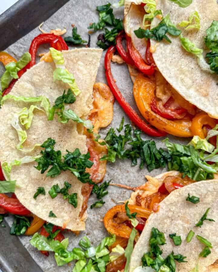 Oven Baked Fajita Tacos, guten free tacos