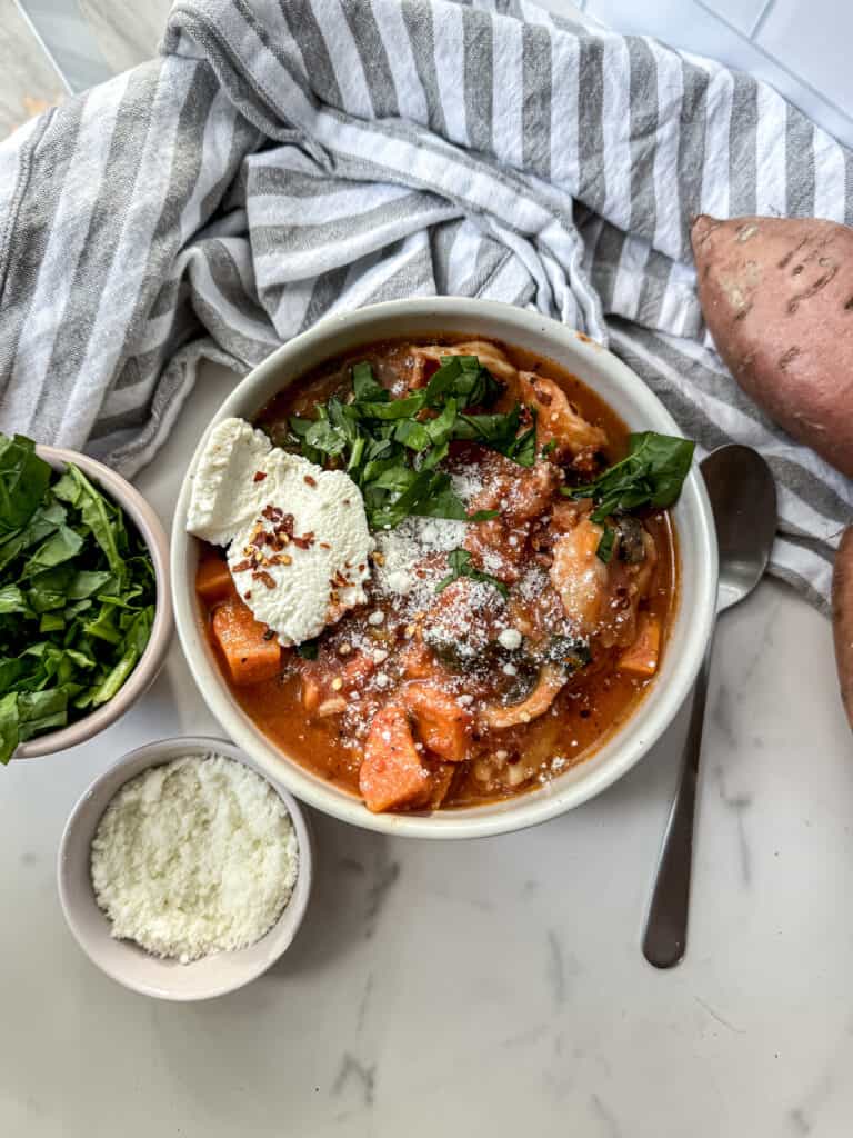 Tuscan Tortellini Soup