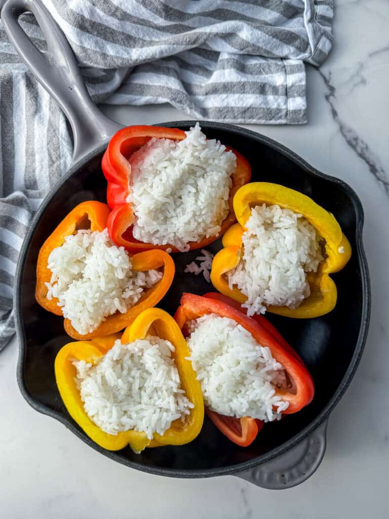 Gluten Free Pizza Stuffed Peppers